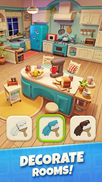 Взлом Zoey's Journey: Match & Design — Безлимитные монеты и подсказки — скриншот 2