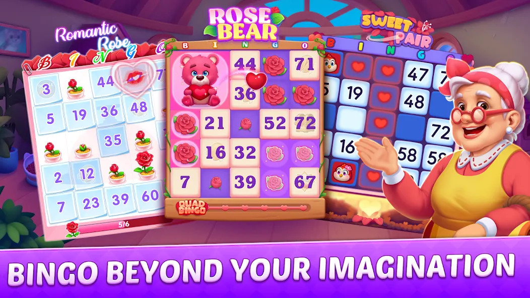 Скачать Bingo Frenzy®-Live Bingo Games — Последняя версия (Безлимитные билеты и бонусы) — скриншот 3