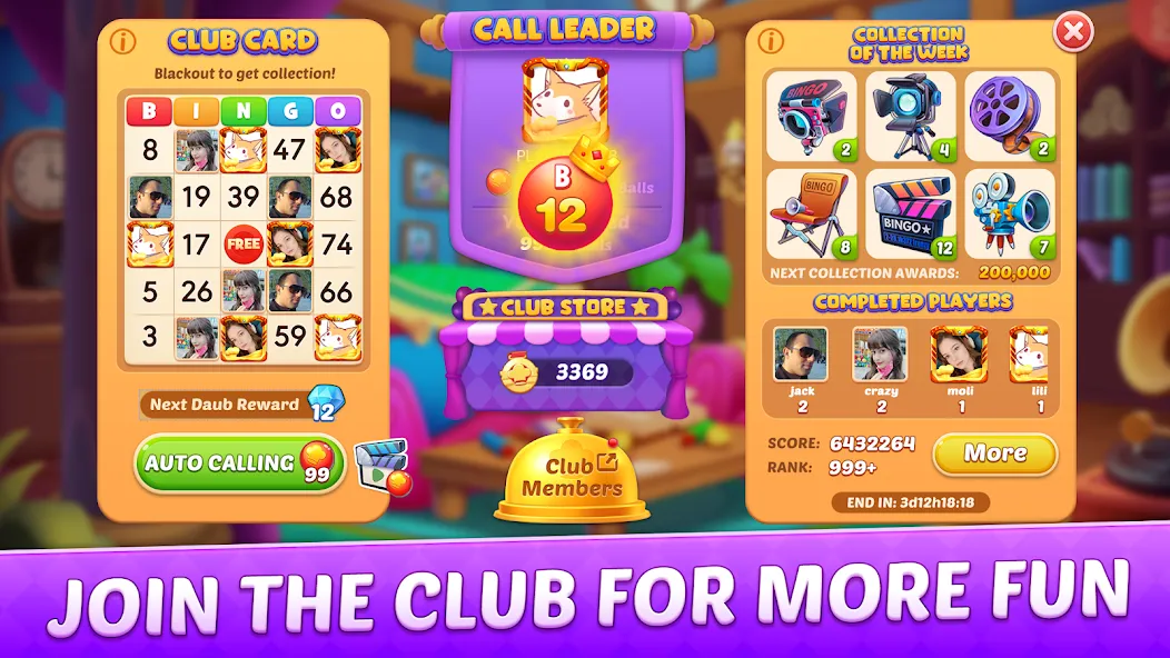 Скачать Bingo Frenzy®-Live Bingo Games — Последняя версия (Безлимитные билеты и бонусы) — скриншот 5