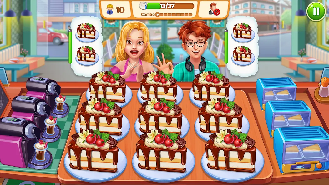 Скачать Food Voyage: Fun Cooking Games (Мод: Безлимитные монеты и все уровни открыты) на Андроид — скриншот 2 Скачать Food Voyage: Fun Cooking Games (Мод: Безлимитные монеты и все уровни открыты) на Андроид — скриншот 2