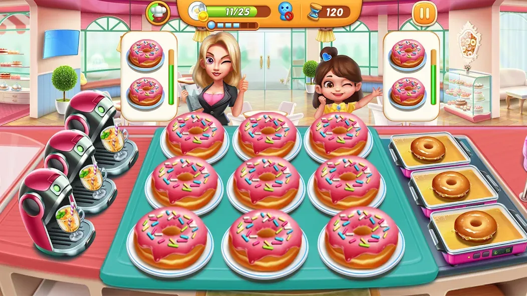 Cooking City - Cooking Games (Мод Безлимитные монеты и алмазы) — скриншот 5 Cooking City - Cooking Games (Мод Безлимитные монеты и алмазы) — скриншот 5
