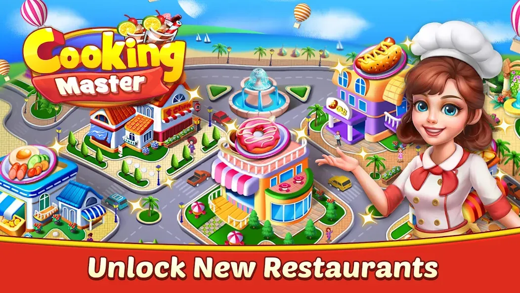 Скачать Cooking Master:Restaurant Game на Андроид — Безлимитные деньги и все рецепты — скриншот 1 Скачать Cooking Master:Restaurant Game на Андроид — Безлимитные деньги и все рецепты — скриншот 1