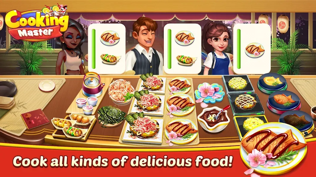 Скачать Cooking Master:Restaurant Game на Андроид — Безлимитные деньги и все рецепты — скриншот 5 Скачать Cooking Master:Restaurant Game на Андроид — Безлимитные деньги и все рецепты — скриншот 5