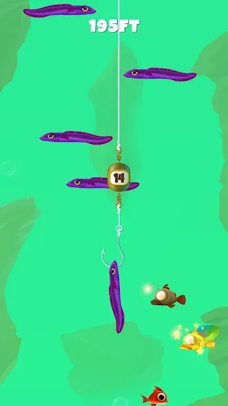 Go Fishing - by Coolmath Games MOD APK — Безлимитные деньги и улов — скриншот 4
