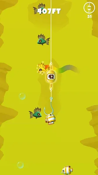 Go Fishing - by Coolmath Games MOD APK — Безлимитные деньги и улов — скриншот 5