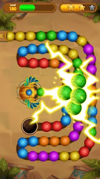Скачать Marble Shoot Blast (Мод: Безлимитные жизни и усиленные бонусы) на Андроид — скриншот 4