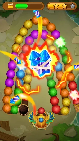Скачать Marble Shoot Blast (Мод: Безлимитные жизни и усиленные бонусы) на Андроид — скриншот 5