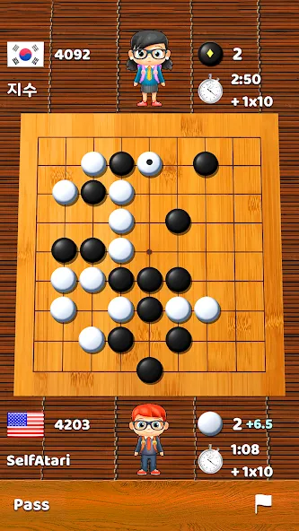 Go Game - BadukPop MOD APK на Android — Безлимитные подсказки и премиум функции — скриншот 5