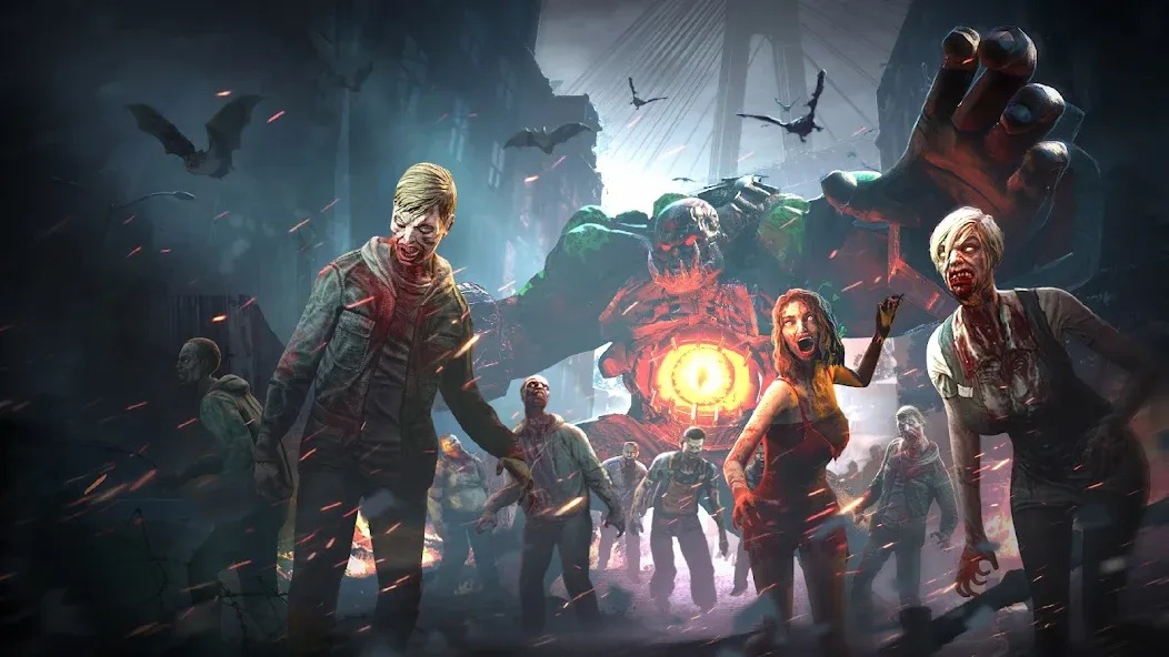 Скачать Zombie Fire 3D: Offline Game — Безлимитные монеты и патроны — скриншот 2