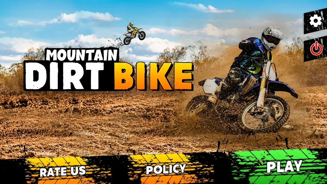 Скачать взломанную Mountain Dirt Bike Champions — Безлимитные деньги и топливо — скриншот 4 Скачать взломанную Mountain Dirt Bike Champions — Безлимитные деньги и топливо — скриншот 4