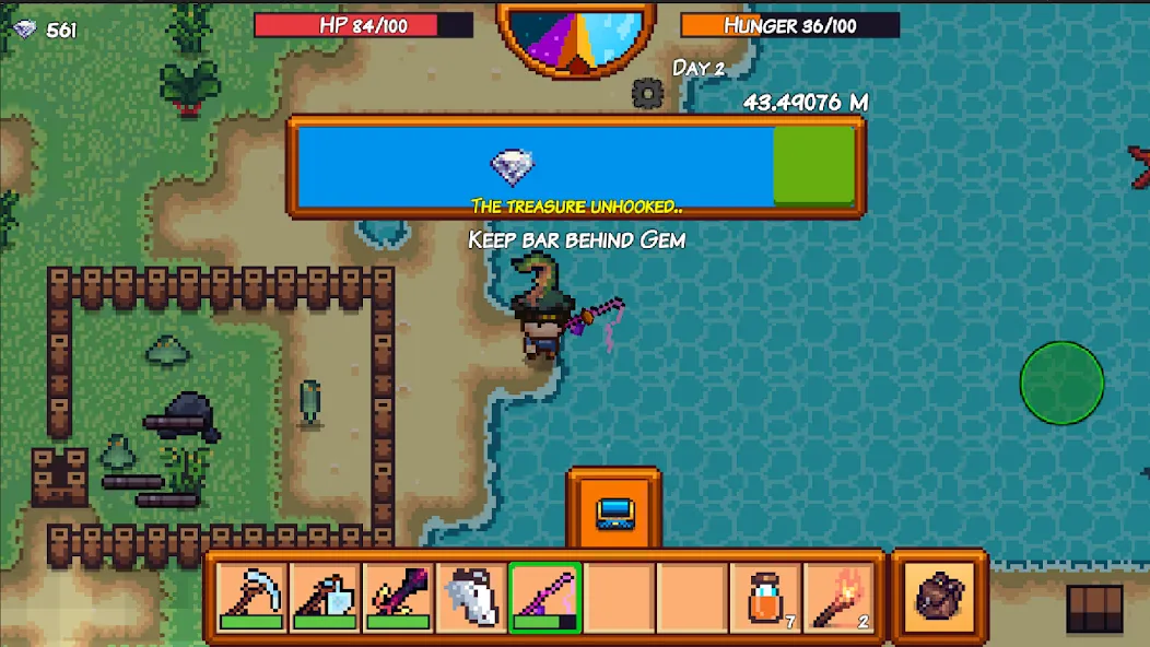 Скачать Pixel Survival Game 3 (Мод: Безлимитные ресурсы и здоровье) на Андроид — скриншот 5