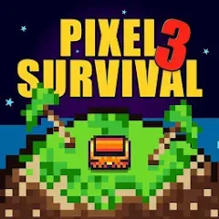 Скачать Pixel Survival Game 3 (Мод: Безлимитные ресурсы и здоровье) на Андроид