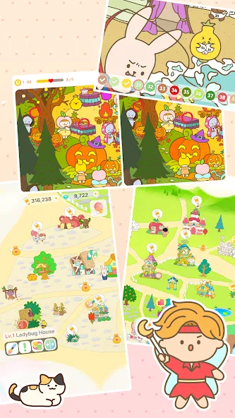 Взломанная Color Town: My Lovely World на Андроид — Безлимитные монеты и открыты предметы — скриншот 1 Взломанная Color Town: My Lovely World на Андроид — Безлимитные монеты и открыты предметы — скриншот 1