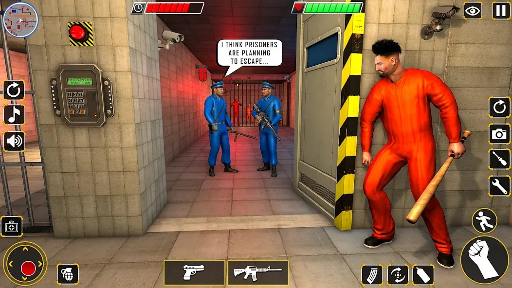 Взломанная Grand Jail Prison: Escape Game на Андроид — Побег из тюрьмы без ограничений — скриншот 2