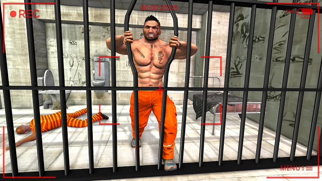 Взломанная Grand Jail Prison: Escape Game на Андроид — Побег из тюрьмы без ограничений — скриншот 4