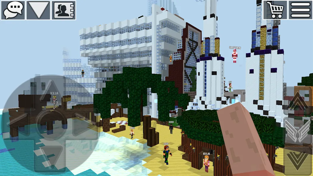 World Craft: Block Craftsman MOD — Безлимитные ресурсы и открыты все рецепты на Андроид — скриншот 3
