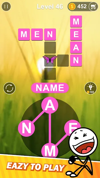 Word Connect - Word Search на Андроид — Без рекламы и подсказки доступны — скриншот 4