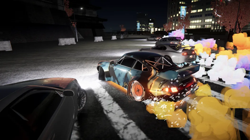 Скачать Kanjozokuレーサ Racing Car Games на телефон — Безлимитные деньги и все машины открыты — скриншот 1