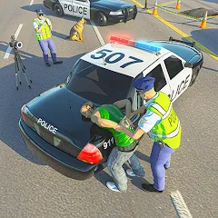 Скачать Police Simulator Job Cop Game на Андроид — Безлимитные деньги и всё открыто