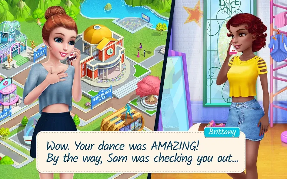 Dance School Stories (Мод Безлимитные деньги и энергия) — скриншот 2