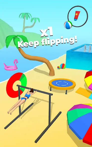 Flip Jump Stack! Mod APK Без рекламы и все уровни открыты — Скачать на Андроид — скриншот 3