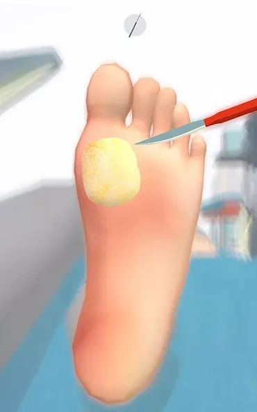 Foot Clinic - ASMR Feet Care на Андроид — Мод Безлимитные деньги и открыты все уровни — скриншот 2
