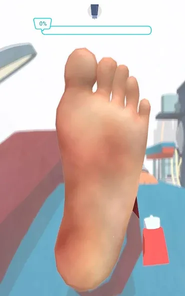 Foot Clinic - ASMR Feet Care на Андроид — Мод Безлимитные деньги и открыты все уровни — скриншот 4