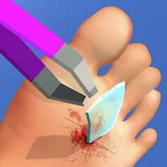 Foot Clinic - ASMR Feet Care на Андроид — Мод Безлимитные деньги и открыты все уровни