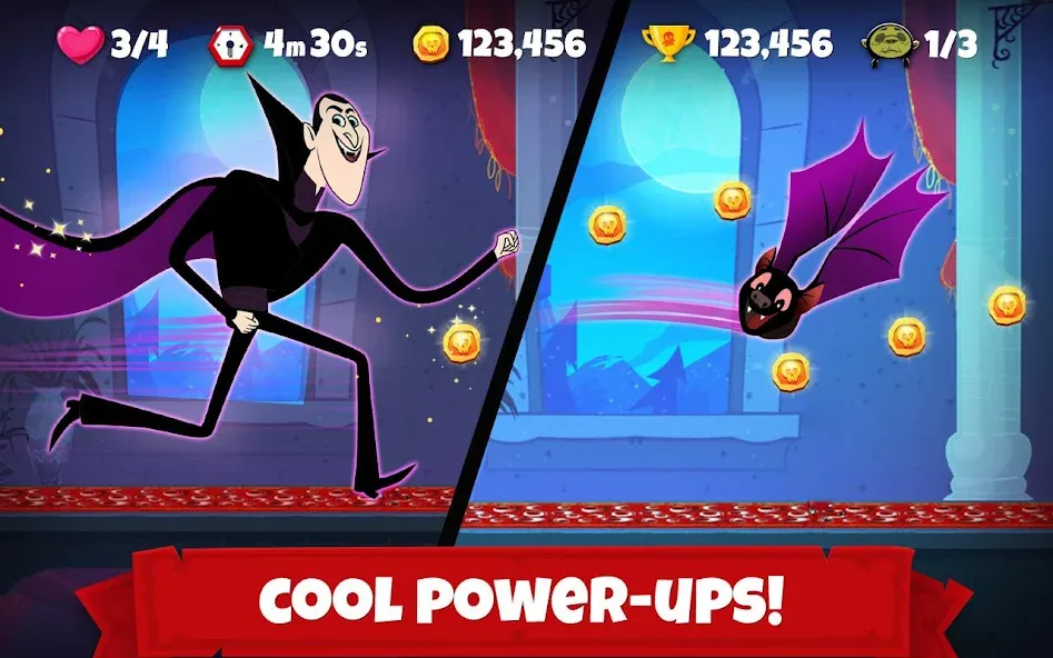 Скачать Hotel Transylvania Adventures (Мод: Безлимитные монеты и все уровни открыты) на Андроид — скриншот 3