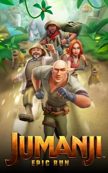Jumanji: Epic Run MOD APK — Безлимитные монеты и энергия — скриншот 1