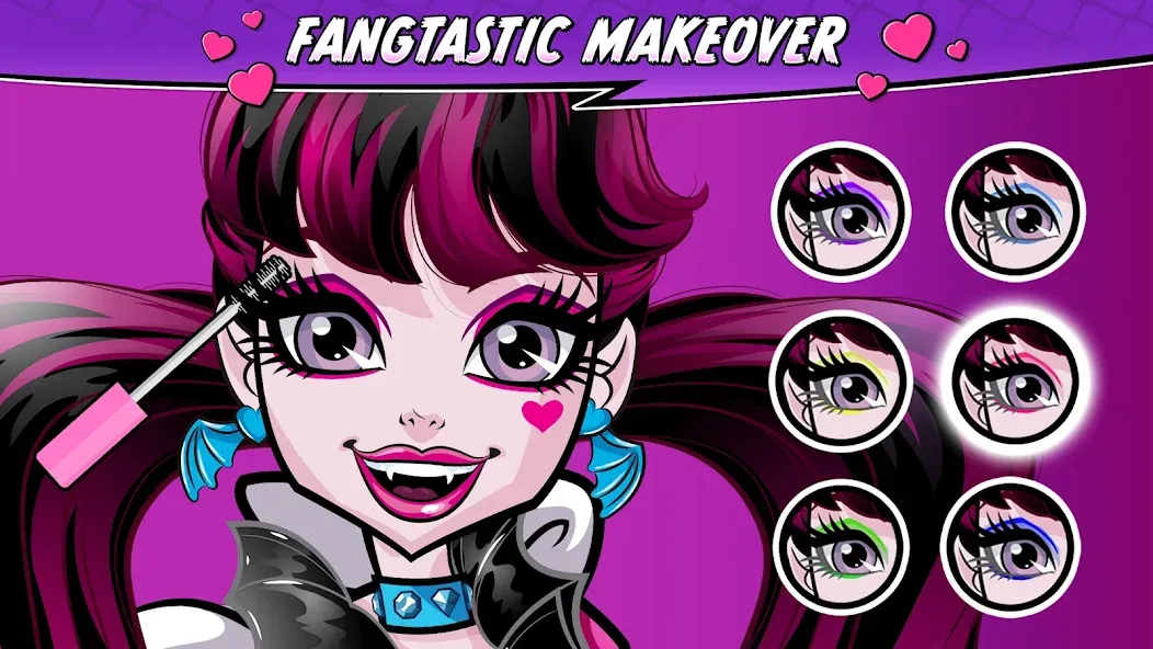 Скачать Monster High™ Beauty Salon на Android — Безлимитные деньги и все наряды — скриншот 3