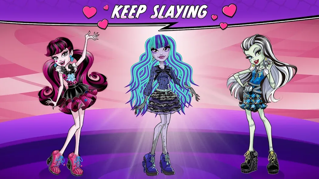 Скачать Monster High™ Beauty Salon на Android — Безлимитные деньги и все наряды — скриншот 5