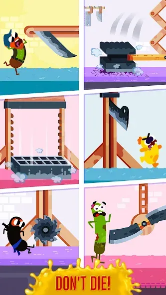 Run Sausage Run! Mod APK Неуязвимость и безлимитные жизни — Скачать на Андроид — скриншот 3