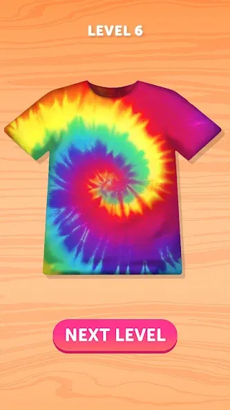 Tie Dye — Мод: Безлимитные деньги и все уровни — скриншот 2 Tie Dye — Мод: Безлимитные деньги и все уровни — скриншот 2