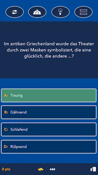 Скачать Super Quiz - Wissens Deutsch на Андроид — Безлимитные подсказки и открыты все вопросы — скриншот 2
