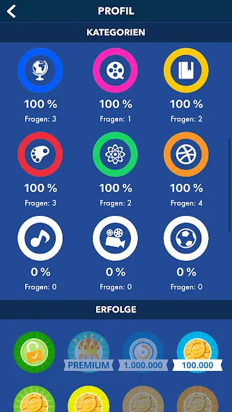 Скачать Super Quiz - Wissens Deutsch на Андроид — Безлимитные подсказки и открыты все вопросы — скриншот 3