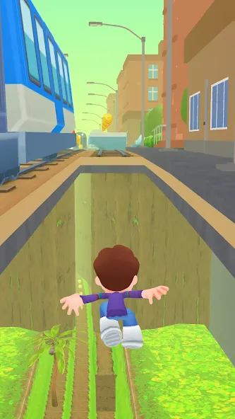 Subway Craft: Fun Runner — Взломанная версия (Безлимитные монеты и разблокированы персонажи) — скриншот 1