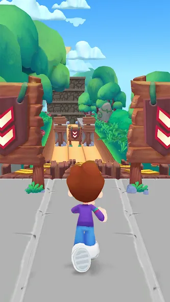 Subway Craft: Fun Runner — Взломанная версия (Безлимитные монеты и разблокированы персонажи) — скриншот 3
