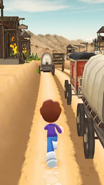 Subway Craft: Fun Runner — Взломанная версия (Безлимитные монеты и разблокированы персонажи) — скриншот 4