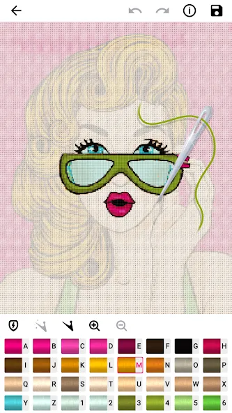 Cross Stitch Joy MOD APK на Android — Без рекламы и все узоры открыты — скриншот 1 Cross Stitch Joy MOD APK на Android — Без рекламы и все узоры открыты — скриншот 1