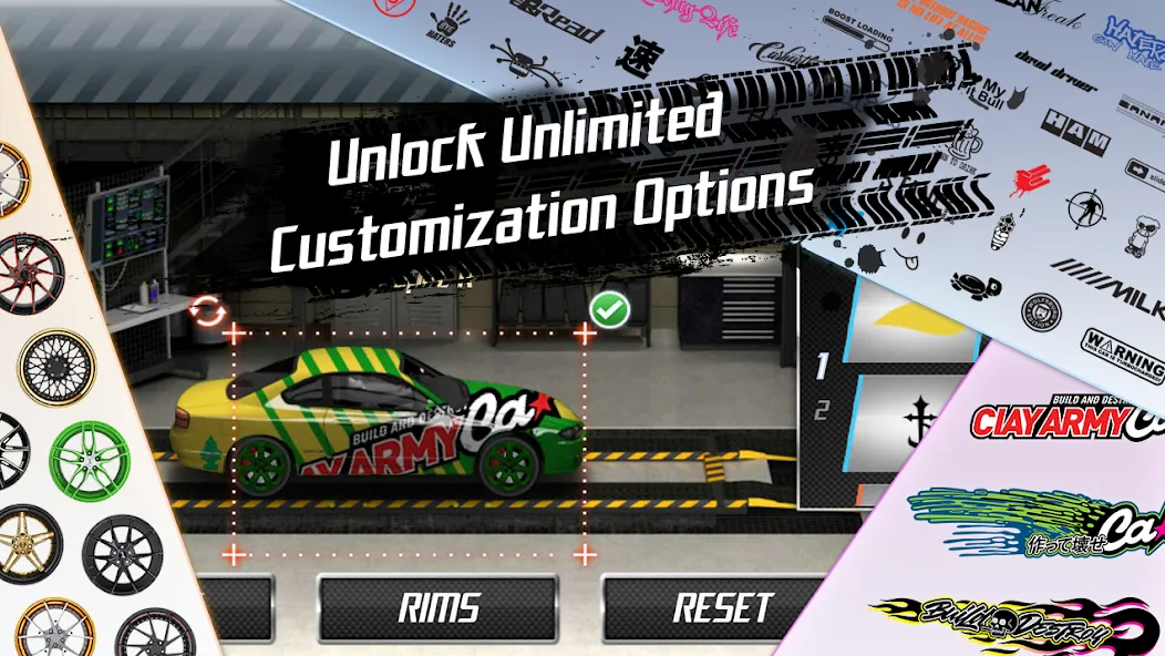 Скачать Drag Racing MOD APK — Безлимитные деньги и открыты все машины — скриншот 1