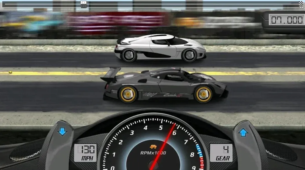 Скачать Drag Racing MOD APK — Безлимитные деньги и открыты все машины — скриншот 2