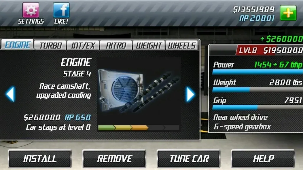 Скачать Drag Racing MOD APK — Безлимитные деньги и открыты все машины — скриншот 3