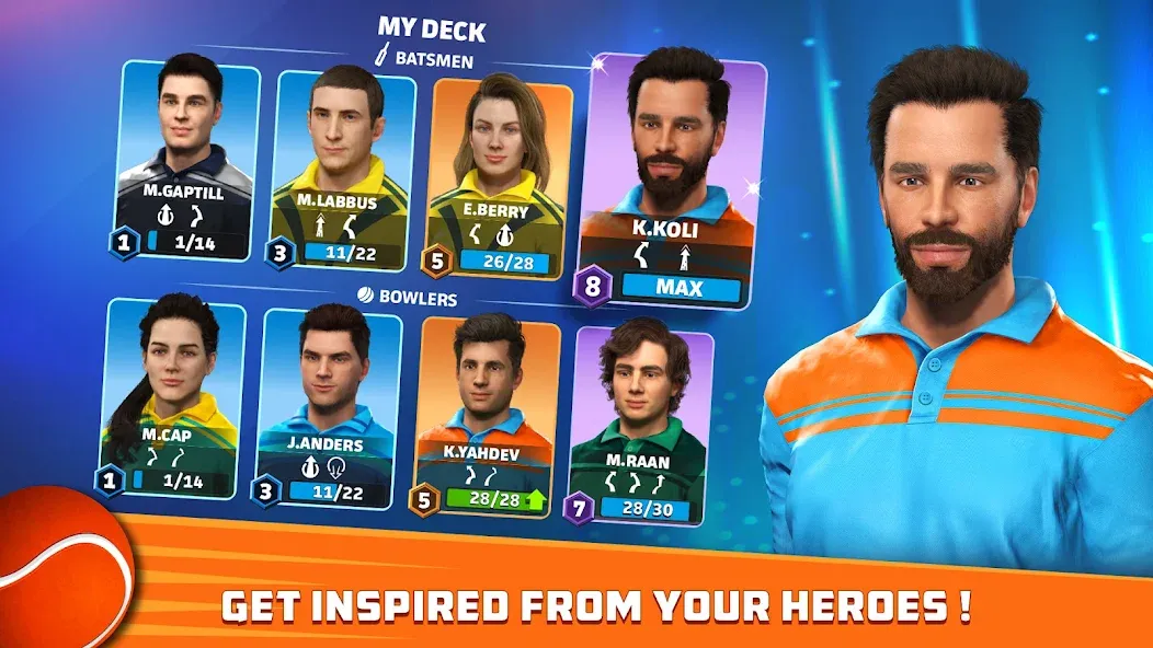 Скачать взломанную Cricket Gangsta™ Cricket Games — Безлимитные деньги и все команды открыты — скриншот 3