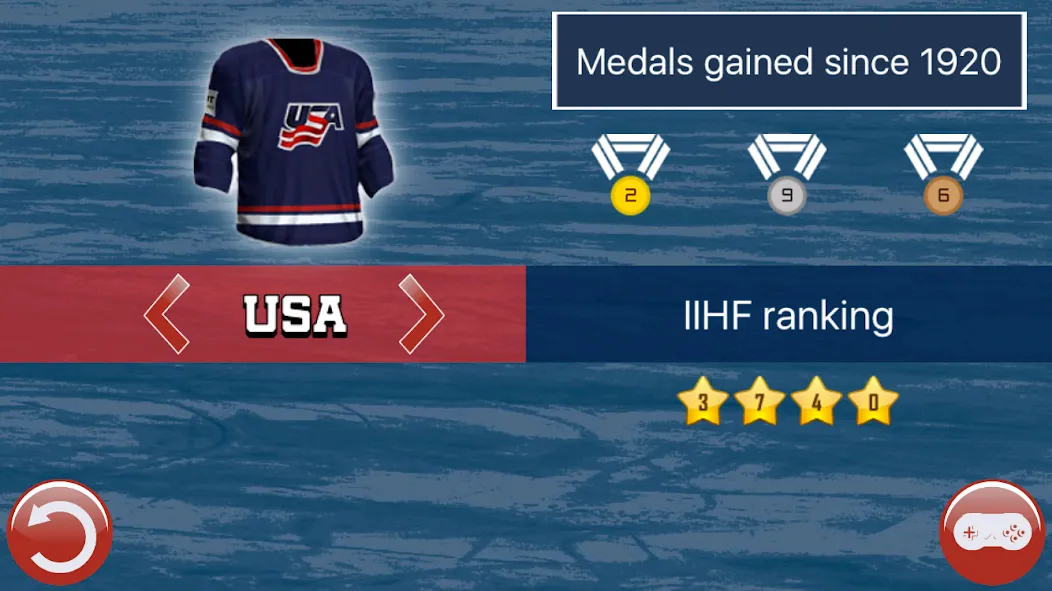 Скачать Hockey MVP на телефон — Безлимитные деньги и улучшенные характеристики — скриншот 4