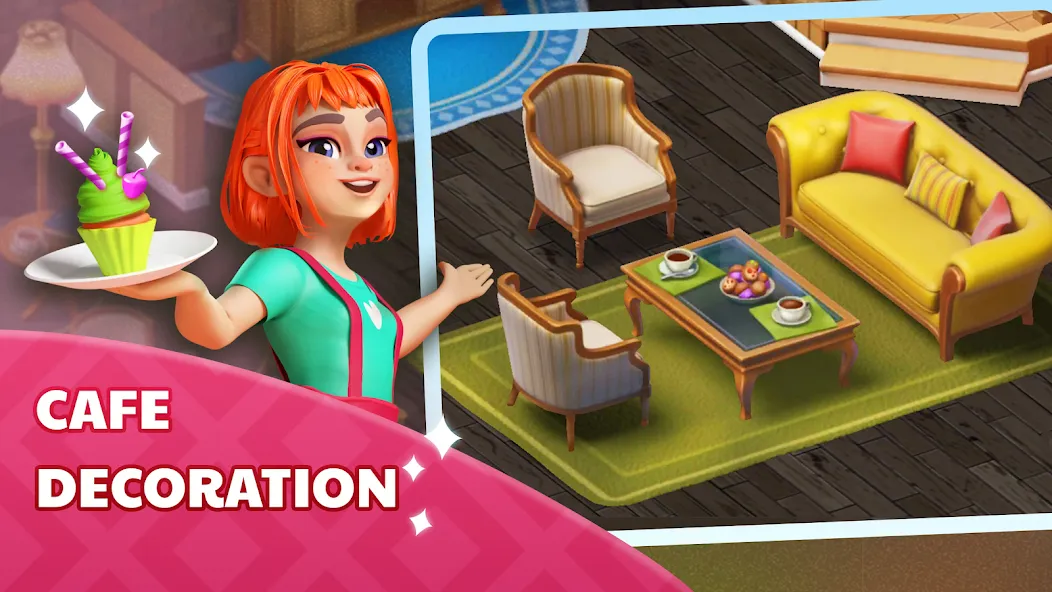Cooking Cup: Fun Cafe Games MOD — Безлимитные деньги и ингредиенты на Андроид — скриншот 3