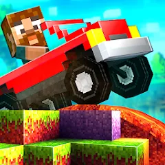 Скачать Blocky Roads (Мод: Безлимитные деньги и топливо) на Андроид