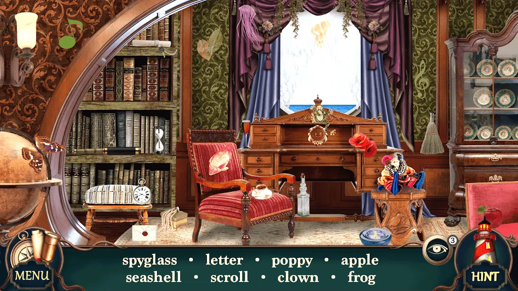 Mystery Hotel: Hidden Objects — Безлимитные подсказки и монеты — скриншот 1 Mystery Hotel: Hidden Objects — Безлимитные подсказки и монеты — скриншот 1