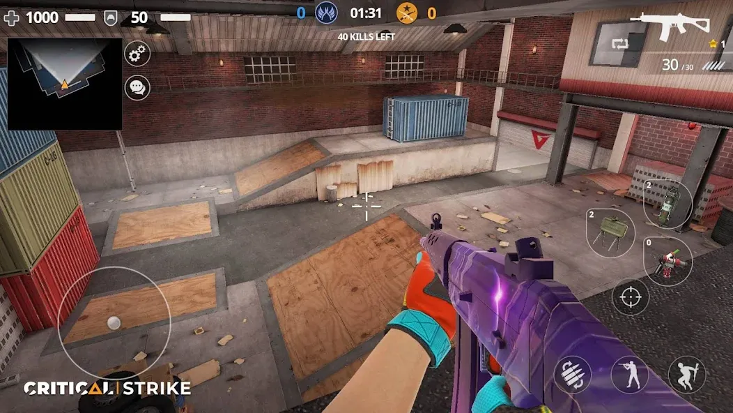 Взломанная Critical Strike CS: Online FPS на Андроид — Много денег и оружия — скриншот 2