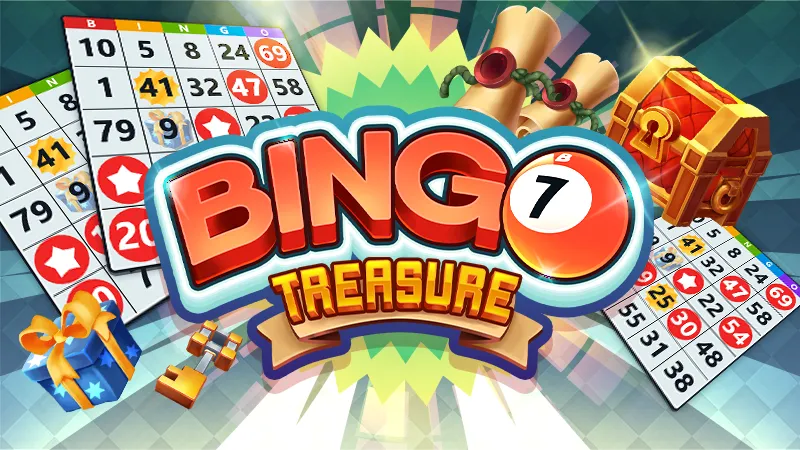 Bingo Treasure - Bingo Games — Взломанная версия (Безлимитные монеты и бонусы) — скриншот 1